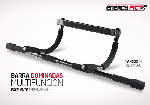 Barra Dominadas Multifuncion Marco De Puerta Iron Gym Tv Abs