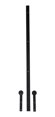 Kit Para Puerta Corrediza Colgante Granero Recto 1.60 Mts