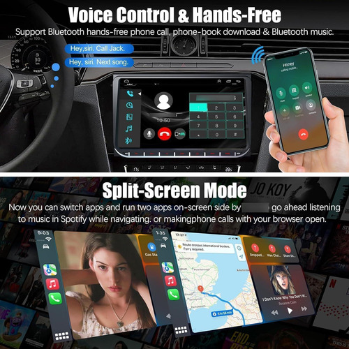 Radio Estéreo Android 13 De 9 Pulgadas Para Vw Jetta, Passat