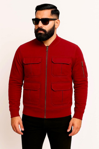 Chaqueta Bomber Gaba Para Hombre Zionix Ind - Estilo Moderno