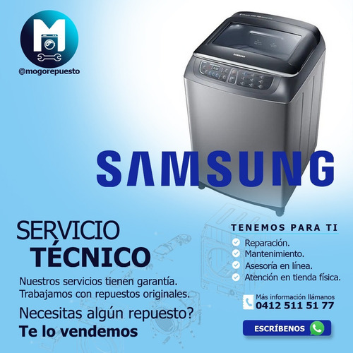 Imagen 4 de 8 de Servicio Técnico Lavadoras - Secadoras LG / Samsung / Mabe