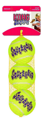 Juguete Pelota Para Perros Kong Squeak Air Balls Medium X 3