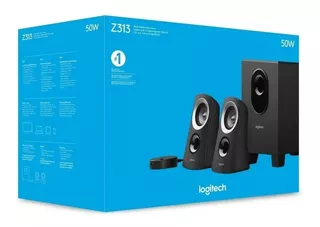 Logitech Z313, Altavoces 2.1 De Sonido Potente Y Equilibrado