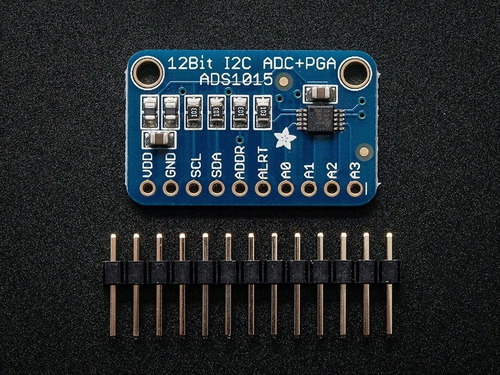Imagen 2 de 3 de Ads1015 12-bit Adc - 4ch C Amplificador De Ganancia Adafruit