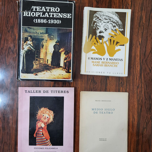 Lote N° 275 De Libros De Teatro, Cine, Etc .