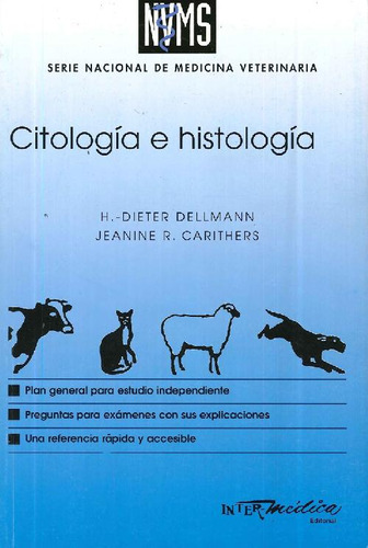 Libro Citología E Histología De Dieter H. Dellmann, Jeanine