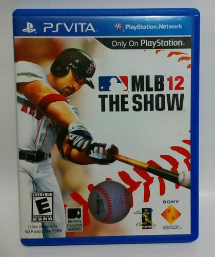 Ps Vita Mlb 12 The Show Usado Funciona Al 100% Con Caja