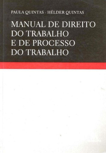 Manual De Dto. Do T. E De P. Do Trabalho - 01ed/10