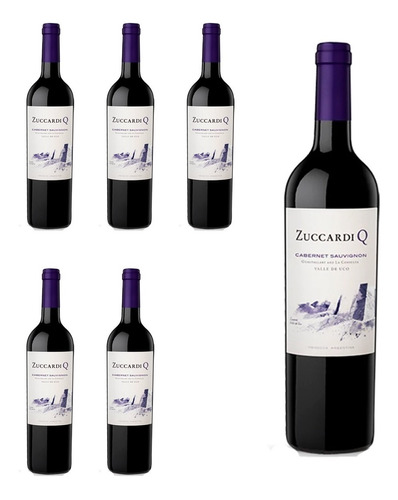 Vino Zuccardi Q Cabernet Sauvignon 750ml Cc Tinto Caja X6