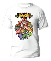 Comprar Playera Infantil Super Smash Bros Mario Premium