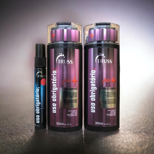 Plus Mais Shampoo Condic 300ml + Uso Obrigatório 30ml Truss