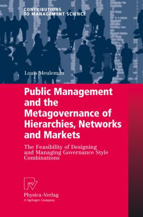 Libro Public Management And The Metagovernance Of Hierarc...