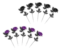 Comprar 10 Piezas De Flores Artificiales Diy Arreglo De Flores Rosas