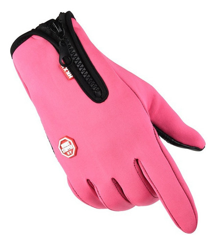 1 Par De Guantes Antideslizantes A Prueba De Viento Con Pant