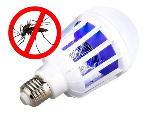 Lámpara Led 9w Mata Insectos Mosquitos Moscas E27 Tbcin