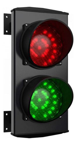 Semaforo Dos Luces Led Roja-verde 220v