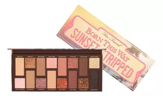 Paleta De Sombras Sunset Stripped Eye Shadow Too Faced