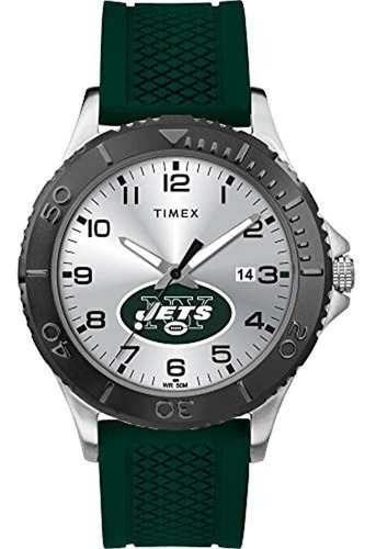 Reloj Para Hombre Twzfjetmh Nfl Gamer New York Jets De Timex