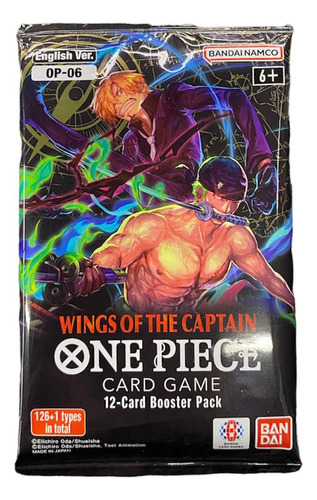 One Piece 1 Booster Pack - Wings Of The Captain - Op06