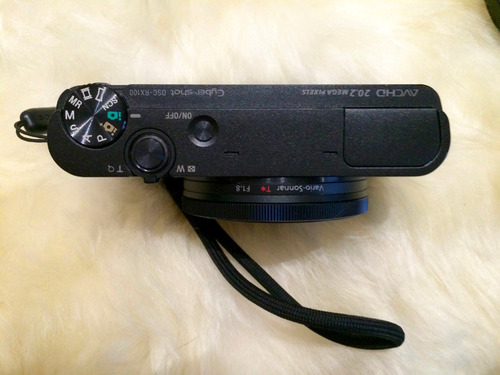 Câmera Sony Rx100 Capa De Couro Original Filma Hd 1º Modelo