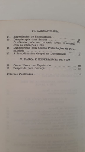 Dança Experiência De Vida = María Fux