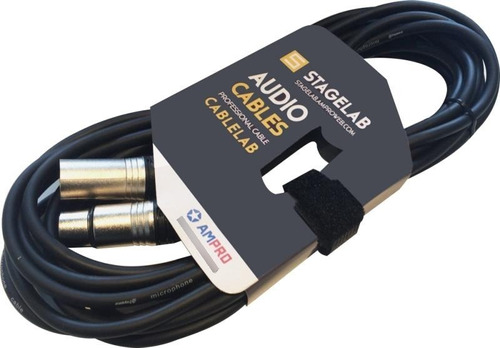 Cable Microfono Balanceado 3 Metros Xlr/xlr 