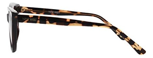 Nine West Mujeres Cora Anteojos De Sol Ojo De Gato, Tortuga