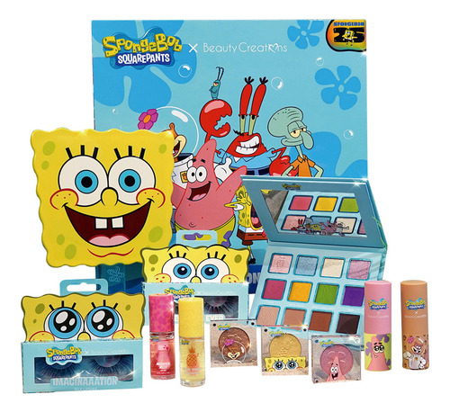 Colección Pr Box Spongebob Squarepants X Beauty Creations