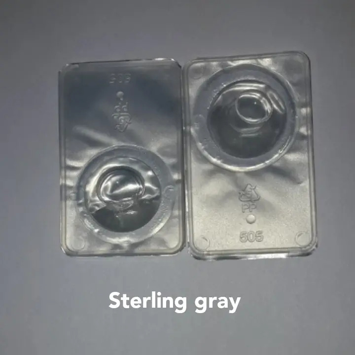 Lentes De Contacto 12 Meses Color Sterling Gray