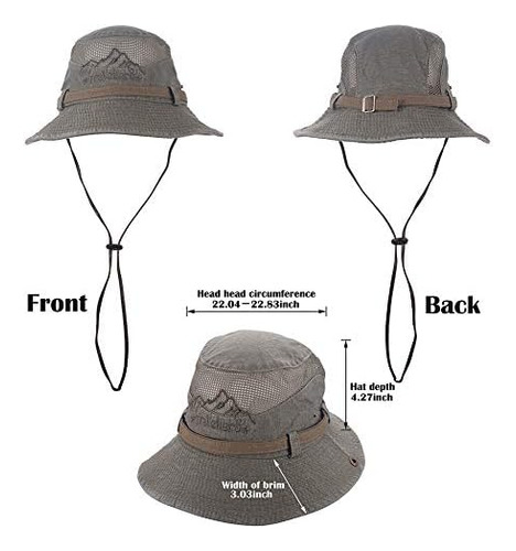 Obling 2 Piezas Sombrero Para El Sol Sombrero De Pesca Upf 5