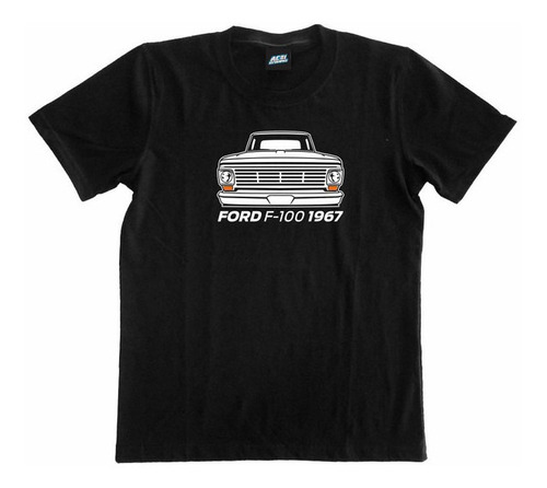 Remera Fierrera Ford 7xl 162 F-100 1967 Front