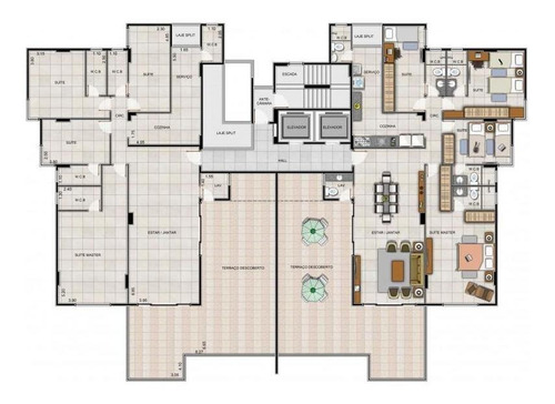 Imagem 10 de 19 de Edifício Lumiere Apartamento Cobertura 3 Suítes Na Jatiúca Pronto Para Morar - Co0005