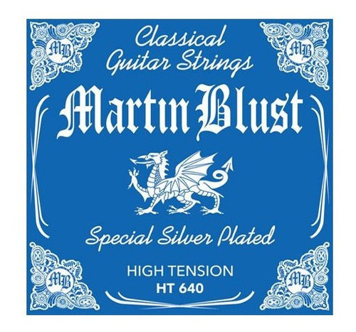 Cuerdas Guitarra Criolla Tensión Alta Martin Blust Ht640