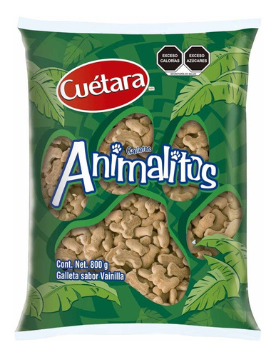 Galletas De Animalitos Cuetara 2pack De 800g