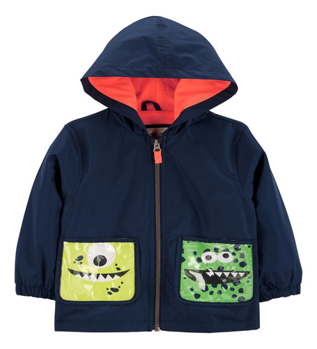 Campera Carters Lluvia Monstruos  18m Flaber