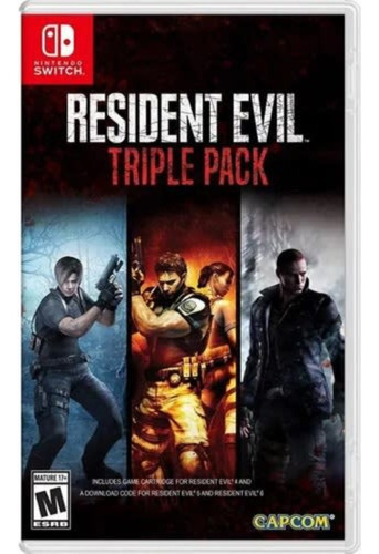 Juego Nintendo Switch Resident Evil Tiple Pack