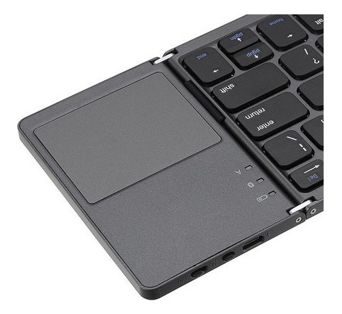 Mini Teclado Inalámbrico Plegable Bluetooth Touchpad.