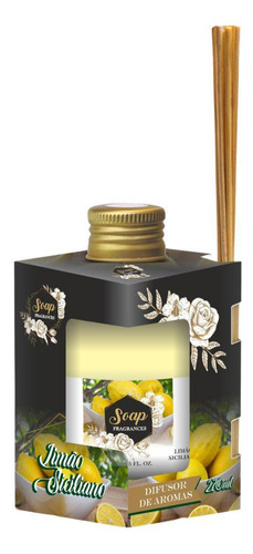 Difusor De Aromas 250ml Linha Soap Limão Siciliano Tropical