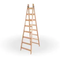 Comprar Escalera Madera Reforzada Linea Pesada 8 Escalones Pintor