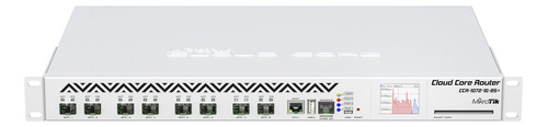 Router MikroTik Cloud Core CCR1072-1G-8S+ blanco 110V/220V