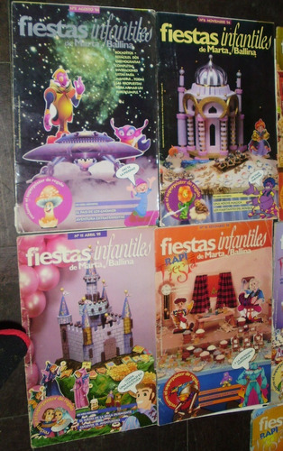 1 Una Revista Fiestas Infantiles Año 94-tortas Marta Ballina