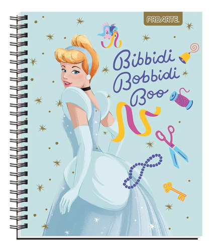 Cuaderno Universitario Proarte 100h 7mm Princesas Pack 10