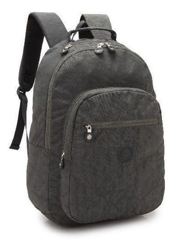 Imagem 1 de 1 de Mochila Denlex Dl0430 Tactel Três Bolsos Escolar Trabalho