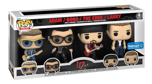 Funko Pop! Rocks: U2 4-pack