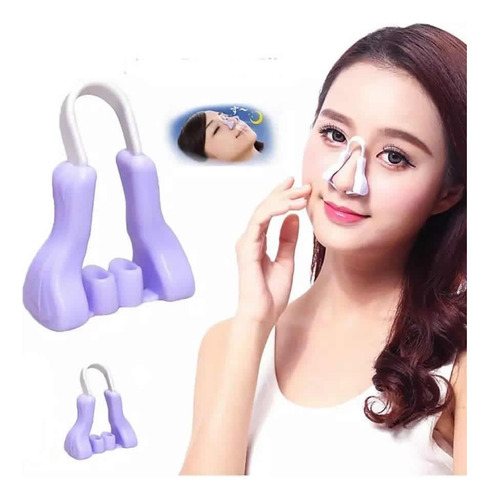 Clip Nasal Corrector Respingador Permanente Endereza Nariz