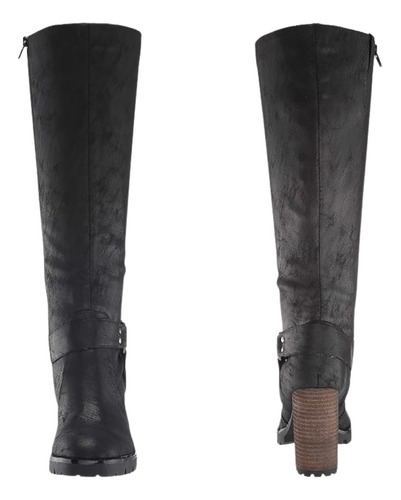 Botas Altas Harley Carlos Santana Color Negro