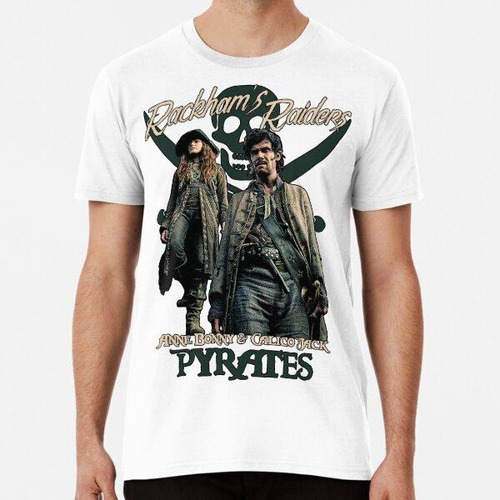 Remera Black Sails Rackham's Raiders Algodon Premium