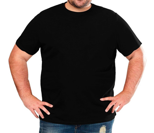 Remera Lisa Algodon Excelente Acabado Hombre Especial 3x-6x