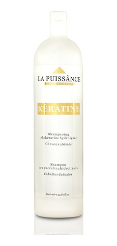 Shampoo Keratina La Puissance Antifrizz Cabello Dañado Litro