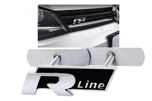 Emblema Parrilla Volkswagen R Line Jetta Beetle Golf ,rline